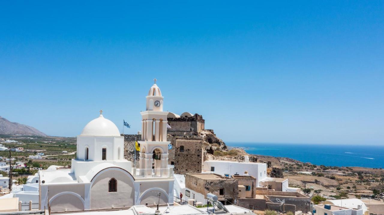الشقق الفندقية Akrotírionفي  Thira'S Dolphin المظهر الخارجي الصورة