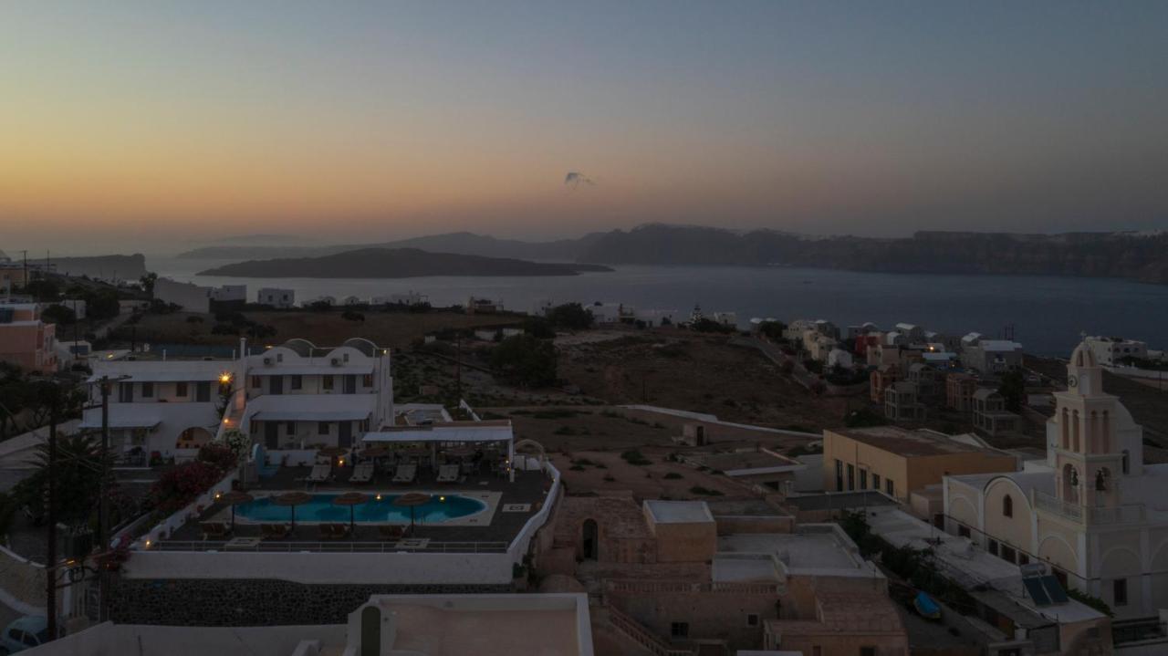 الشقق الفندقية Akrotírionفي  Thira'S Dolphin المظهر الخارجي الصورة