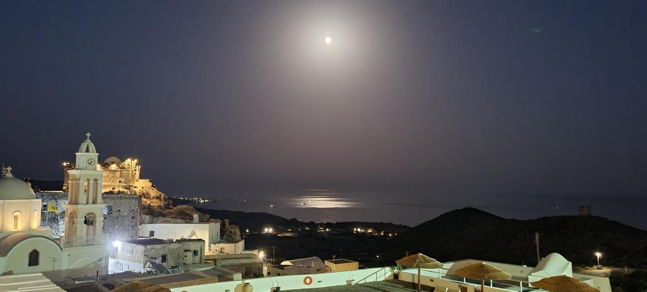 الشقق الفندقية Akrotírionفي  Thira'S Dolphin المظهر الخارجي الصورة