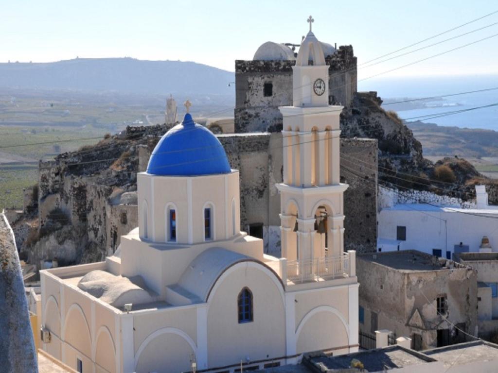 الشقق الفندقية Akrotírionفي  Thira'S Dolphin المظهر الخارجي الصورة
